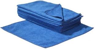 SBS Mikrofasertücher 40x40 cm - 50 Stück - Blau