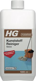 HG Kunststoff Reiniger Glanz - Frisch duftender Wischreiniger für strahlende Pflege